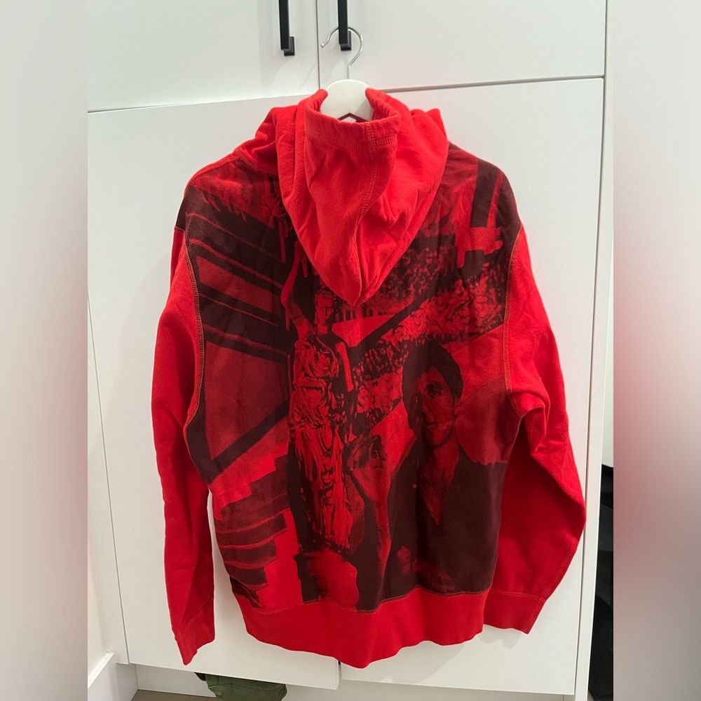 OVO x Scarface Red Graphic Hoodie